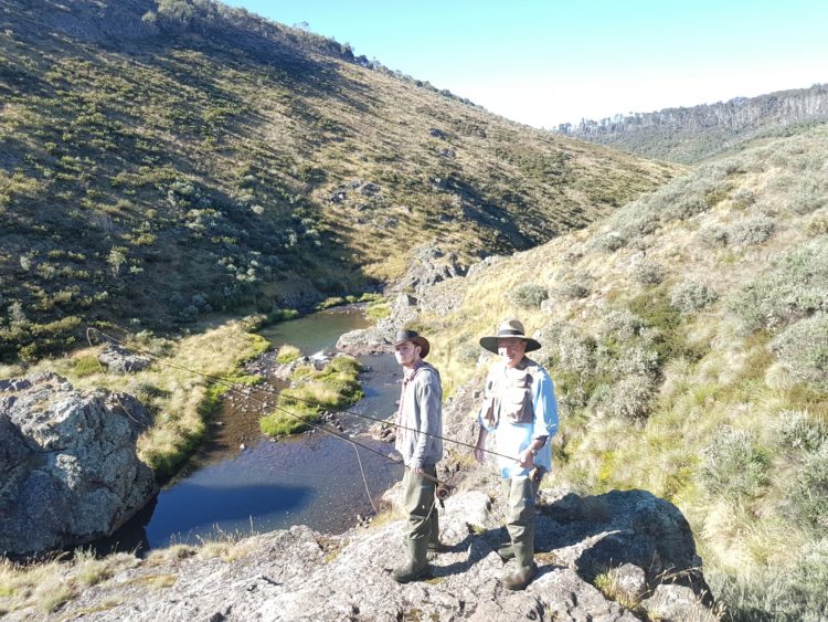 Overlooking the Suicide Hole on The Eucumbene River